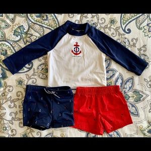 Janie and Jack & Carter’s 3-6 Month Swim Bundle